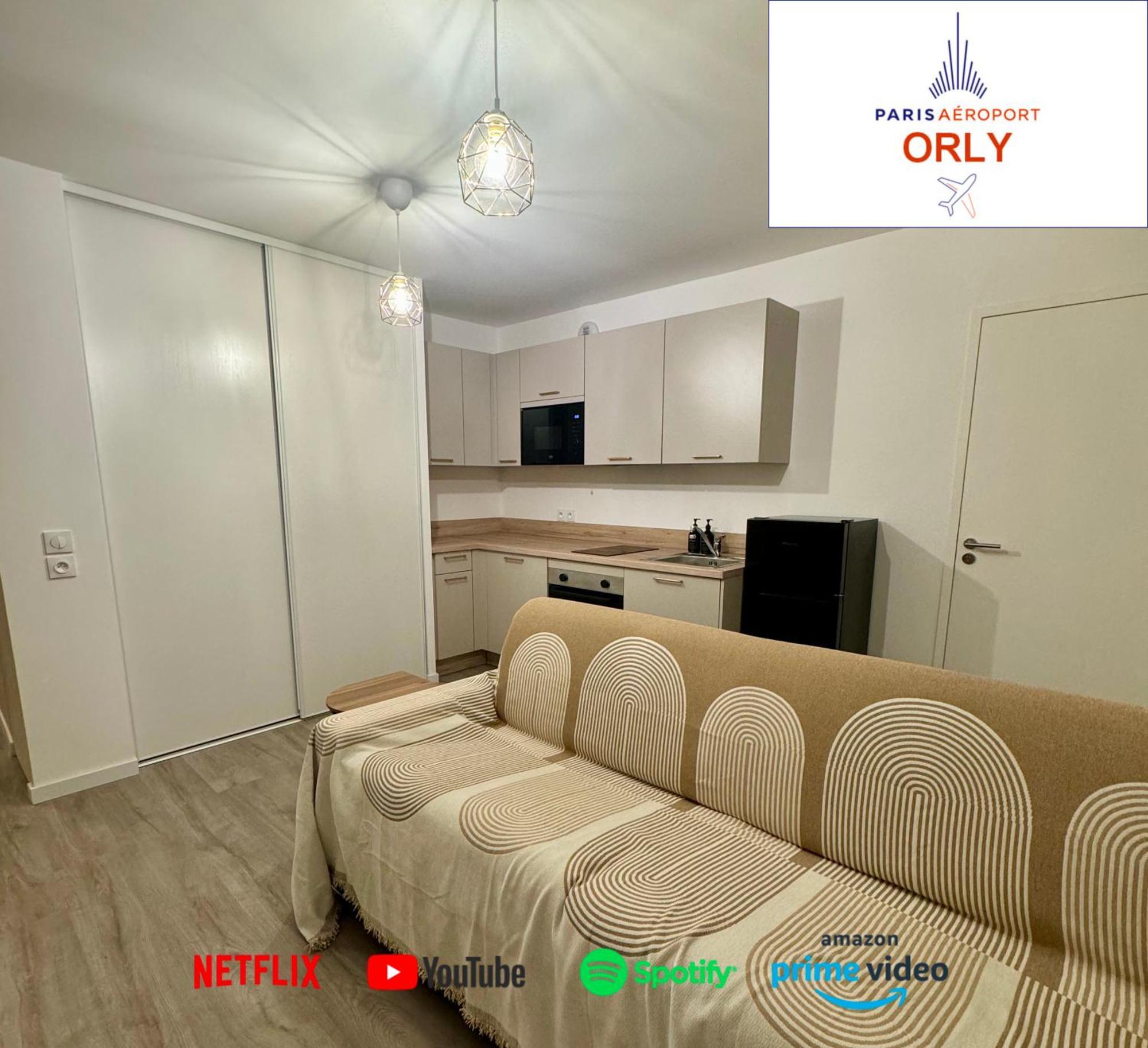 Studio Moderne Et Tout Equipe, Proche Du Rer, Paris & Aeroport D'Orly En 20 Min, Lit Bebe Sur Demande Vitry-sur-Seine Extérieur photo